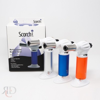 SCORCH TORCH WHITE TABLE TORCH ASSORTED NEON COLOR ST65 1CT